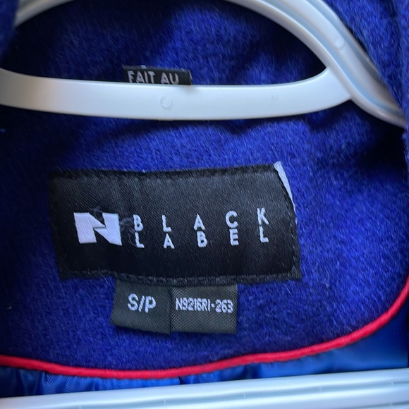 Royal Blue size small, short Pea Coat. - Picture 3 of 7